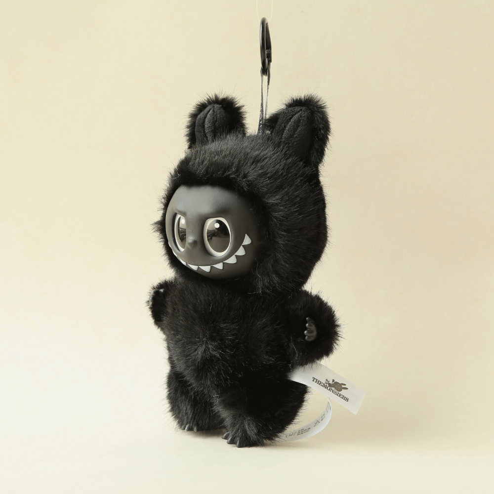 Bubu With Multicolor Fur-Squishy vinyl plush toy – perfect for stress relief!