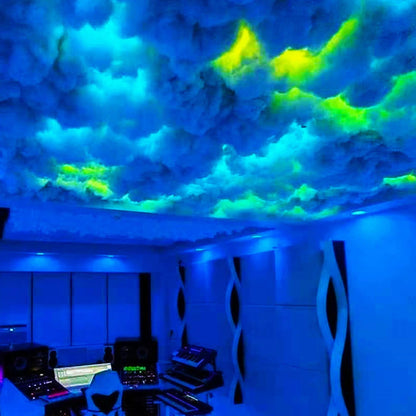 DIY "Thundercloud" lighting with LED and USB power supply🌈☁️
