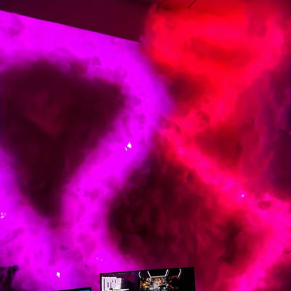 DIY "Thundercloud" lighting with LED and USB power supply🌈☁️
